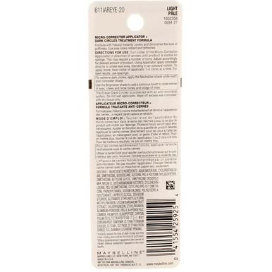 Maybelline Instant Age Rewind Concealer – Dark Circle Eraser, Shade 110, 1 Count