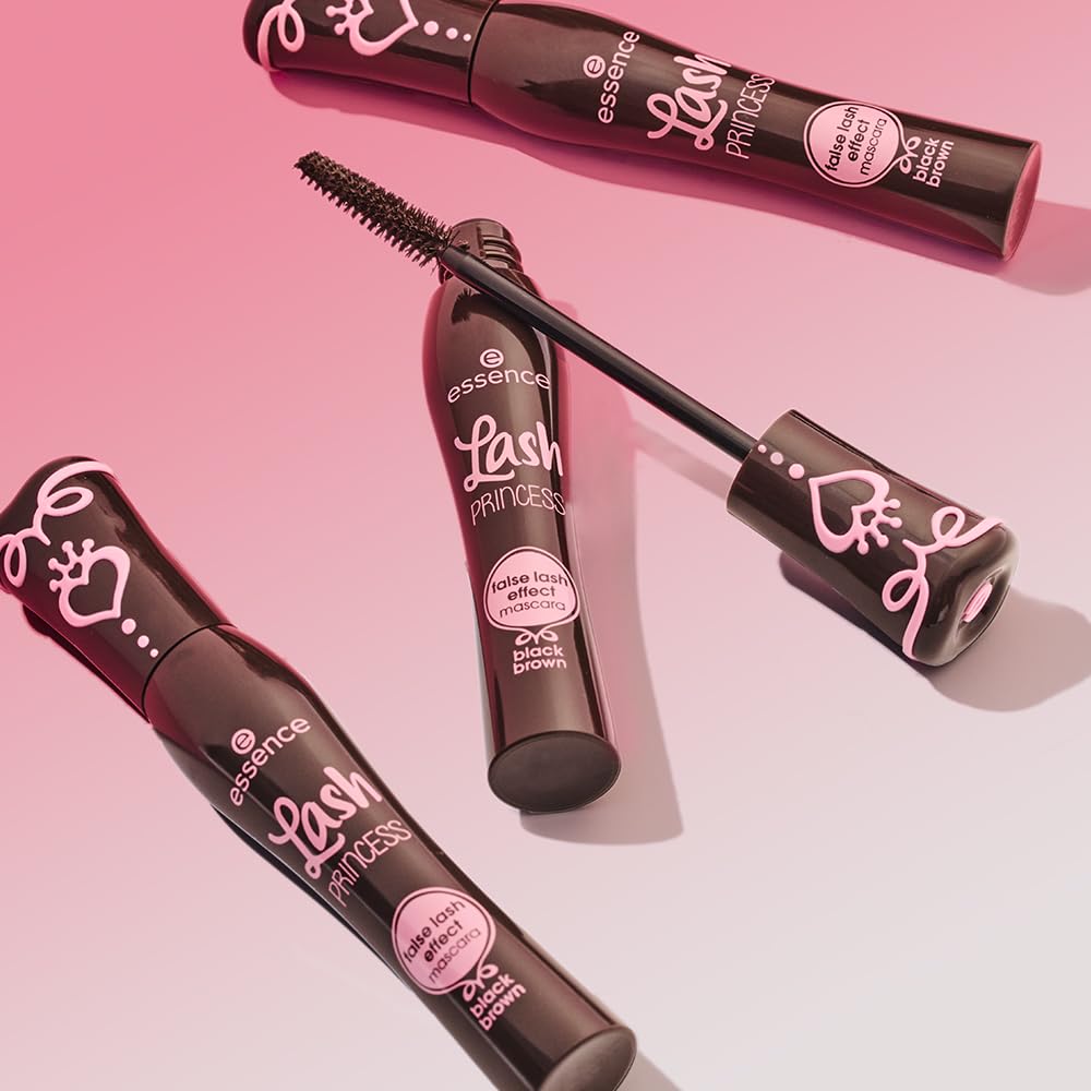 Essence Lash Princess Mascara – Volumizing & Lengthening, False Lash Effect, Cruelty-Free & Paraben-Free