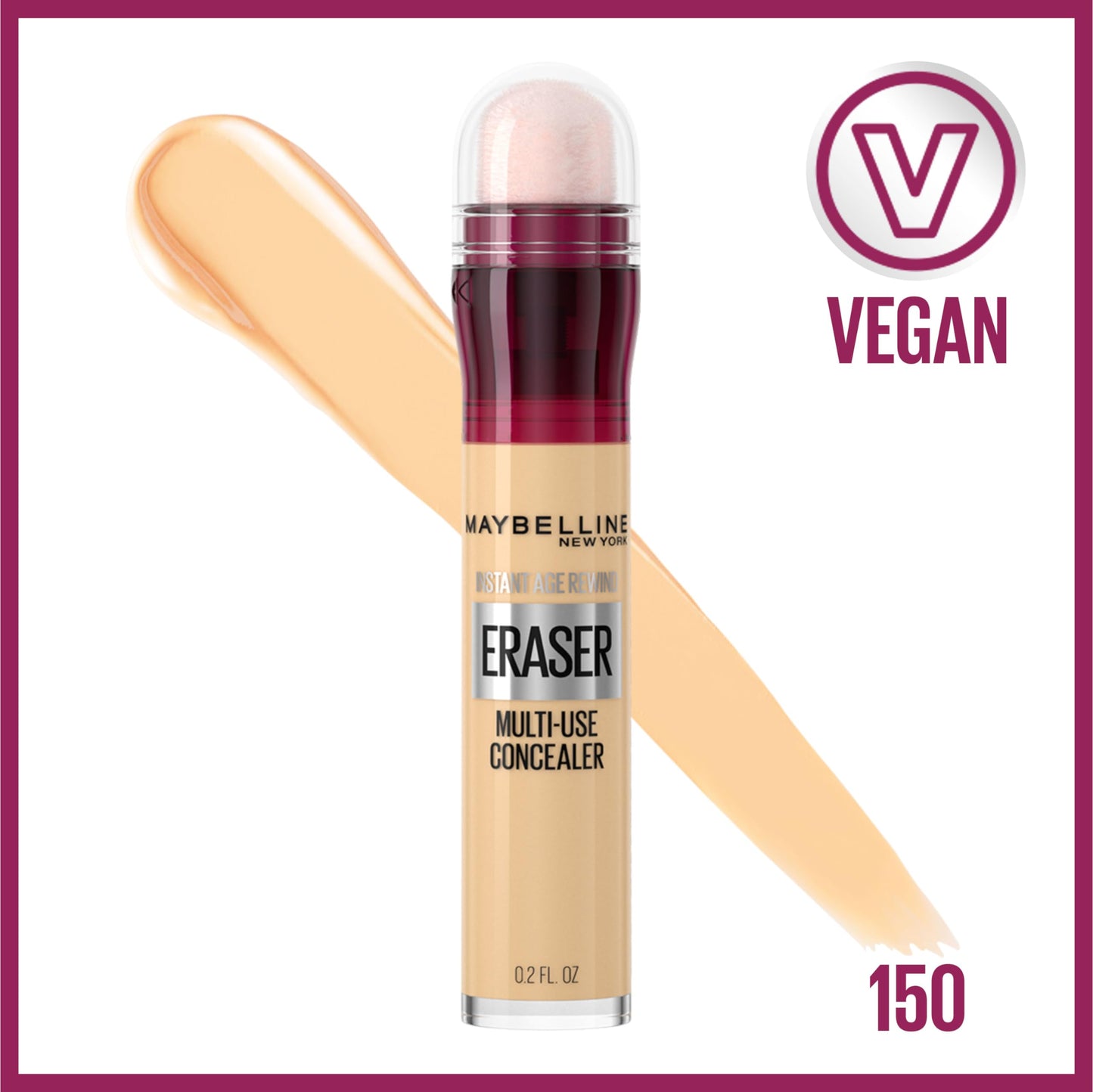 Maybelline Instant Age Rewind Concealer – Dark Circle Eraser, Shade 110, 1 Count