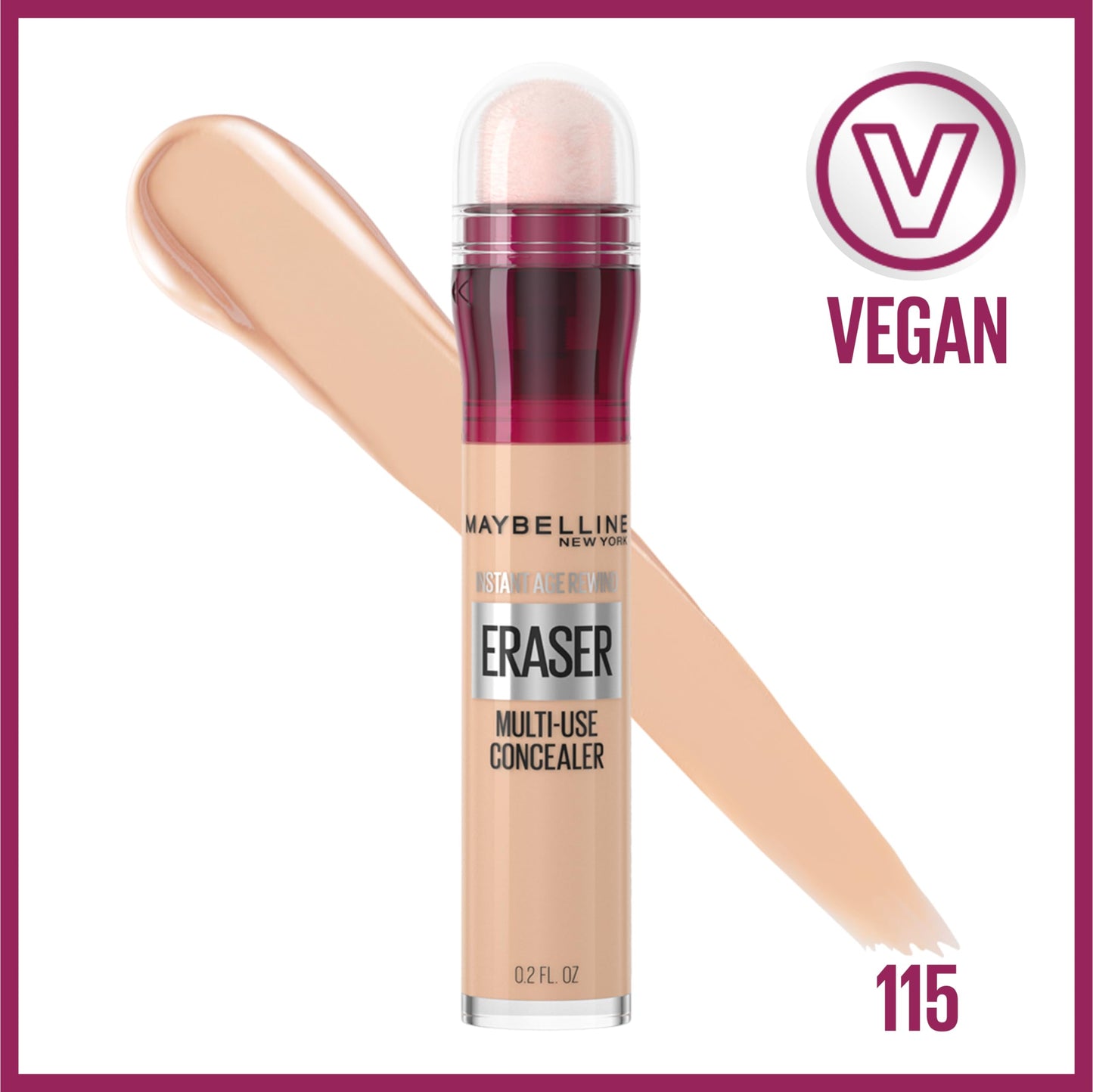 Maybelline Instant Age Rewind Concealer – Dark Circle Eraser, Shade 110, 1 Count
