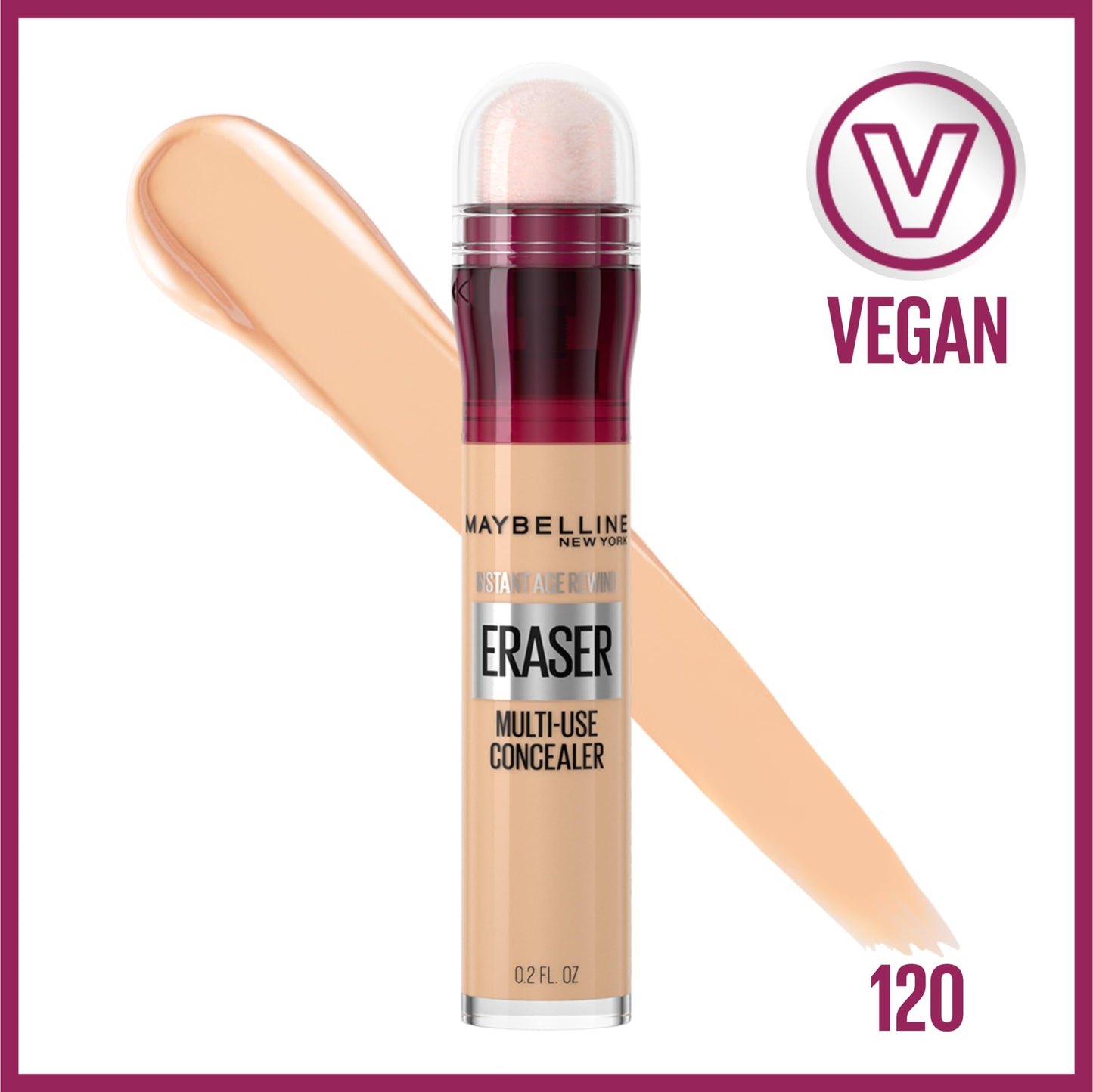 Maybelline Instant Age Rewind Concealer – Dark Circle Eraser, Shade 110, 1 Count