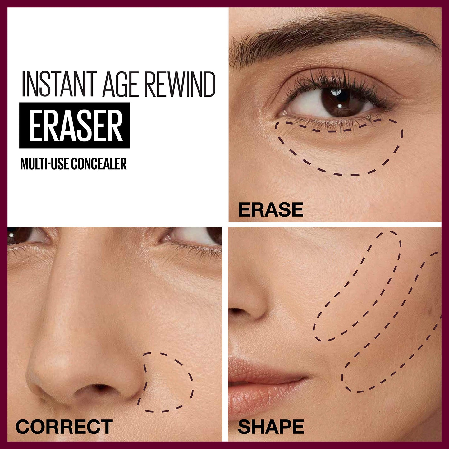 Maybelline Instant Age Rewind Concealer – Dark Circle Eraser, Shade 110, 1 Count