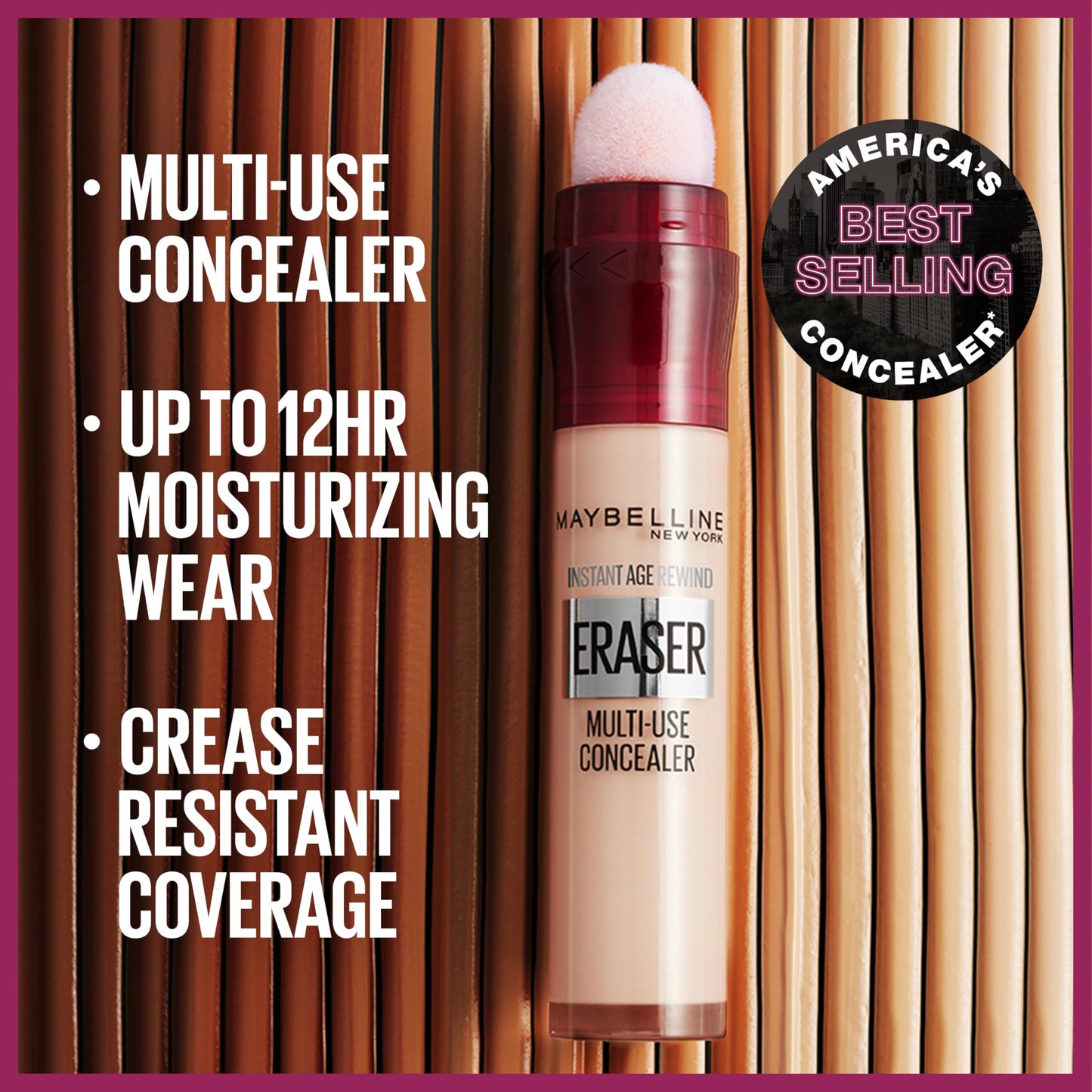 Maybelline Instant Age Rewind Concealer – Dark Circle Eraser, Shade 110, 1 Count