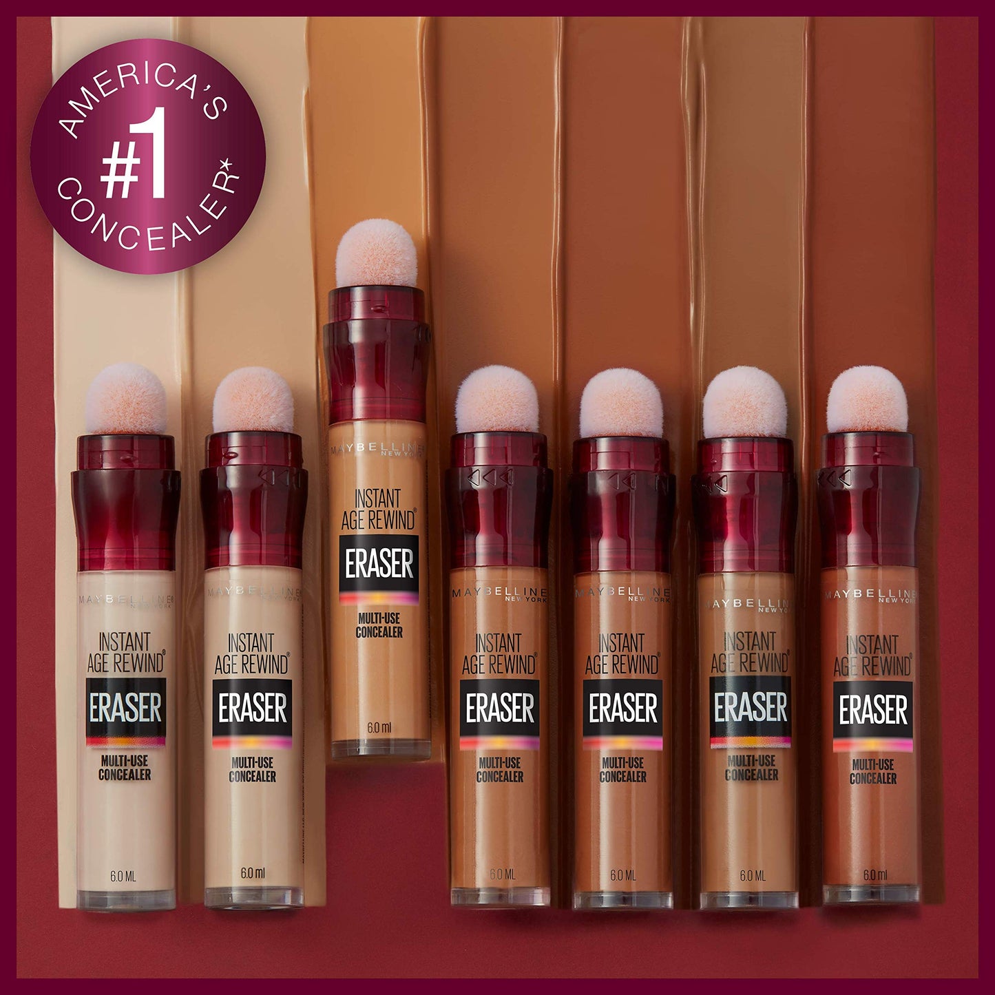 Maybelline Instant Age Rewind Concealer – Dark Circle Eraser, Shade 110, 1 Count