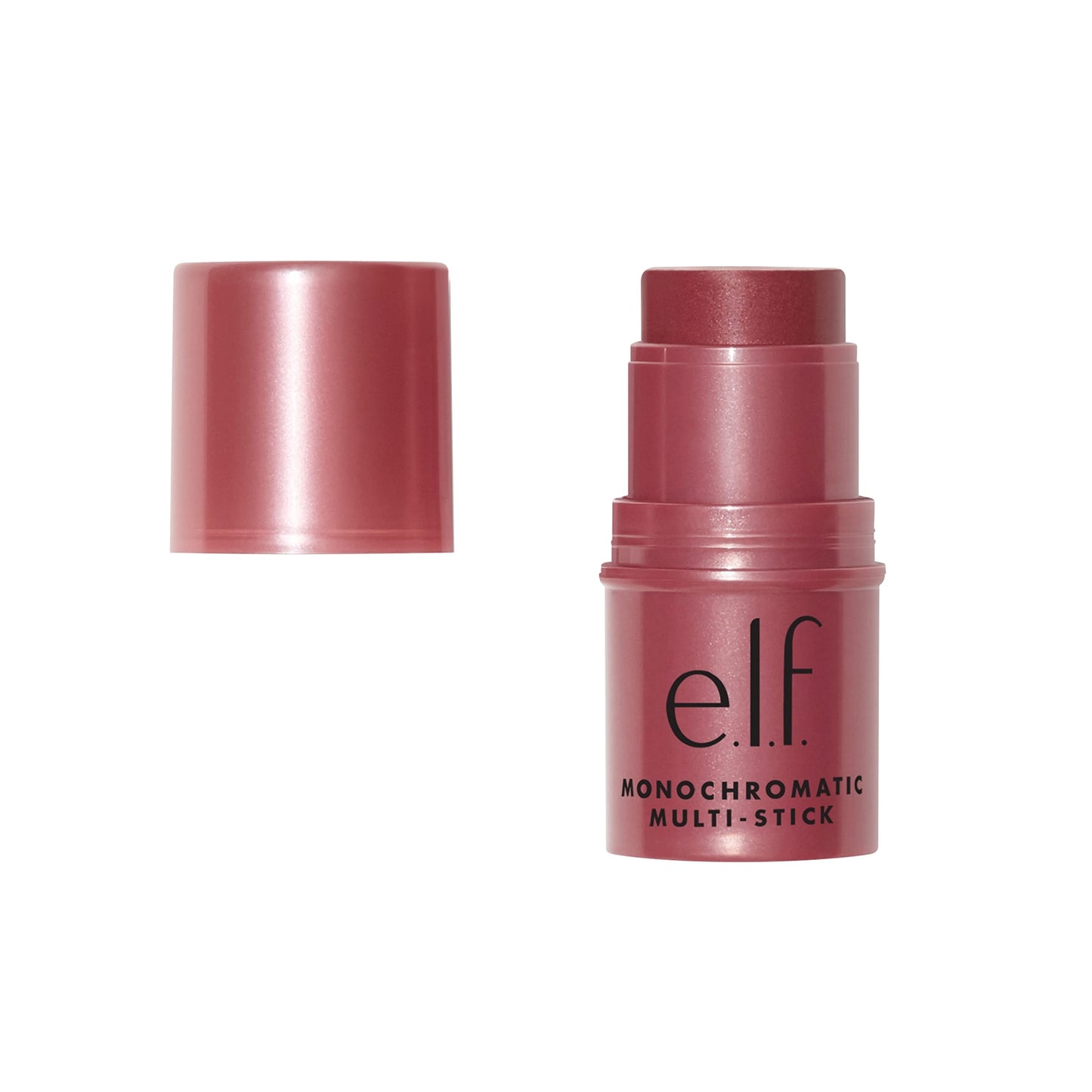 e.l.f. Monochromatic Multi Stick – Creamy, Lightweight, Shimmer, for Eyes, Lips & Cheeks, Sparkling Rose (0.17 oz)
