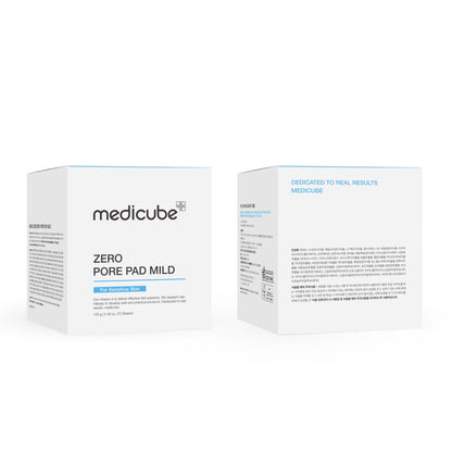 Medicube Zero Pore Pads 2.0 – Exfoliating & Pore-Care Toner Pads with AHA & BHA, Dual-Textured, 70 Pads