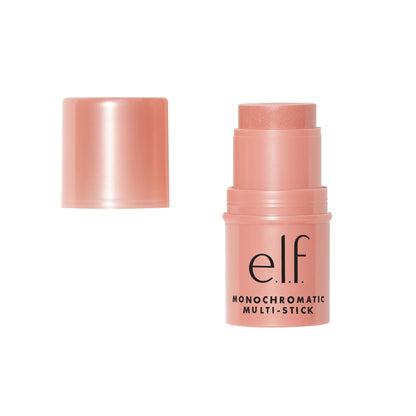 e.l.f. Monochromatic Multi Stick – Creamy, Lightweight, Shimmer, for Eyes, Lips & Cheeks, Sparkling Rose (0.17 oz)