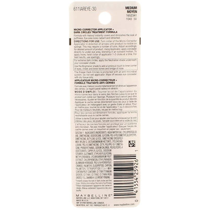Maybelline Instant Age Rewind Concealer – Dark Circle Eraser, Shade 110, 1 Count