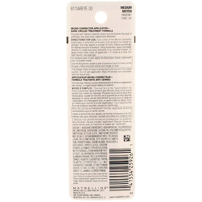 Maybelline Instant Age Rewind Concealer – Dark Circle Eraser, Shade 110, 1 Count