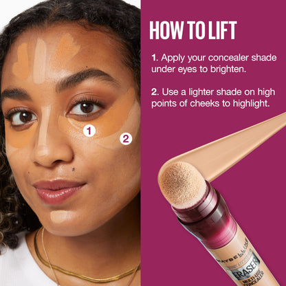 Maybelline Instant Age Rewind Concealer – Dark Circle Eraser, Shade 110, 1 Count